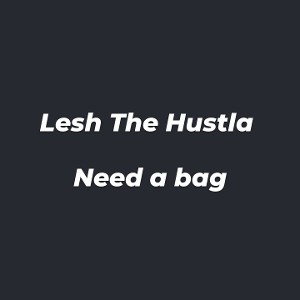 Need a bag