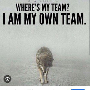 be my own team