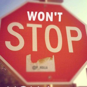 CAN'T STOP WON'T STOP