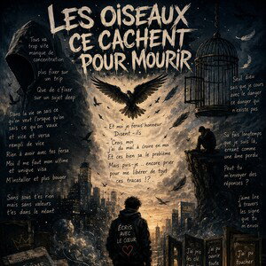 Les oiseaux se cachent pour mourir