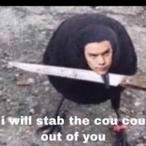 I hate men they scare me 