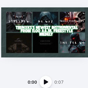TRUNXKS'S NEWEST INSTRUMENTAL MEDELY FROM 11:00 A.M. FREESTYLE MEDELY BABY 