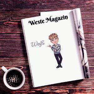 niñio Weste weiß 