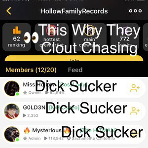 HaterFunnyRoaches 12 Member Crew Diss