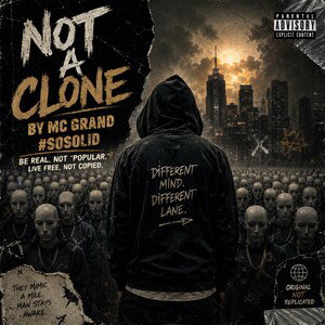 Man Not a Clone by Mc Grand #sosolid
