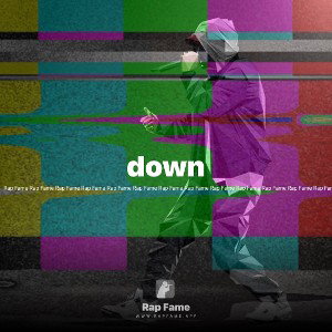 down