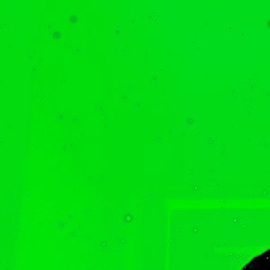 we get the green