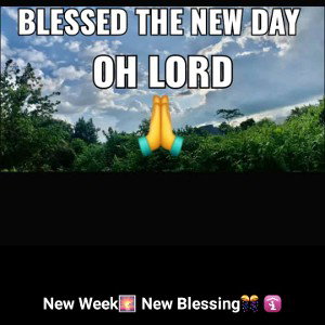 New week New Blessing