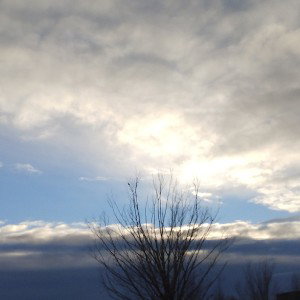 as I look to the sky
