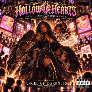 HOLLOW HEARTS(Mental Illness Awareness Track)- Angel Of Darkness