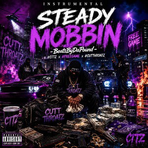 Steady Mobbin-Rap Instrumental by BeatsByDaPound 