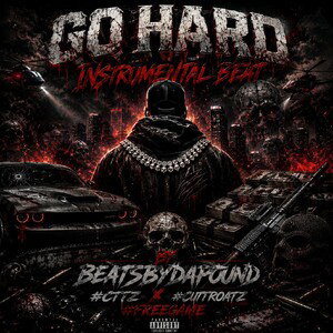 Go Hard - Instrumental By - BeatsByDaPound 