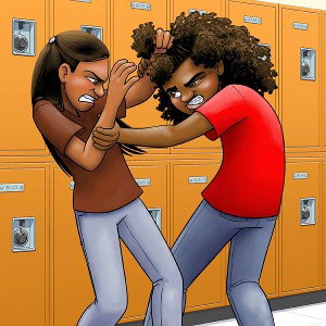 Clash girl fight