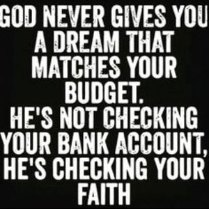 account to your faith 
