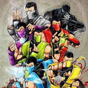 SUB ZERO VS SCORPION 