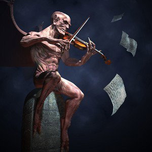 Devil play the violin