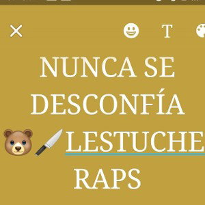 nunca se desconfía
