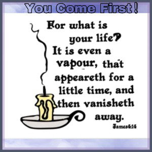 You Come First!