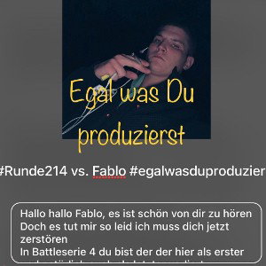 #Runde214 vs. Fablo #egalwasduproduzierst