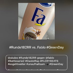 #Runde182RR vs. Fablo #GreenDay