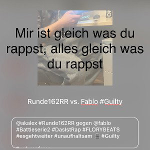 #Runde162RR vs. Fablo #Guilty