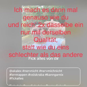 f** 2x alles von dir 