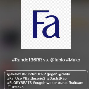 #Runde136RR vs. Fablo #Mako