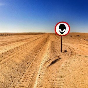 under the sky of area 51 