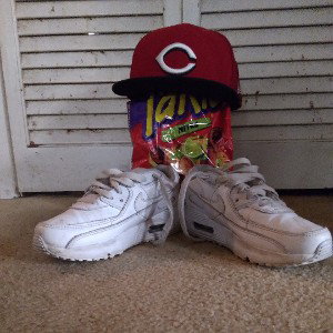 new kicks ( Takis in the hood)