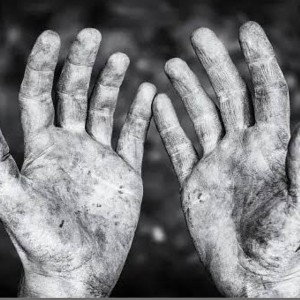 Leather hands...