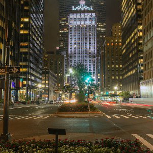 late night city