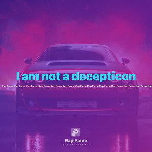 I am not a decepticon