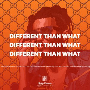 Different than what 