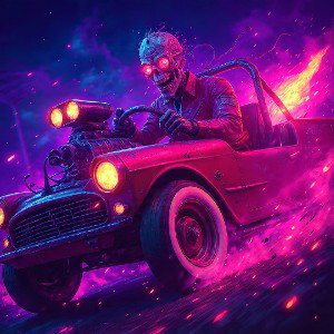 revved up in a curse