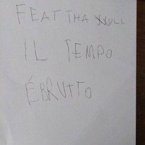 il tempo è brutto 