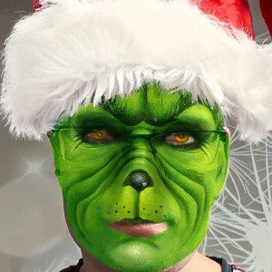 Grün wie der Hulk