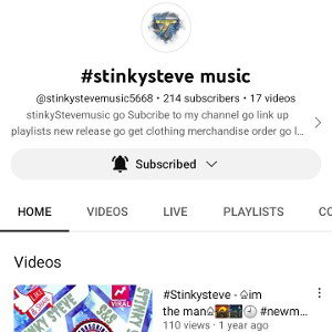 Stinkysteve im the man newmusicalert UpcomingRappper followshoutoutLikecomment
