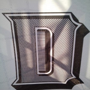 Detroit tha letter D peep my words