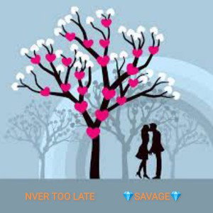   NVER TOO LATE 