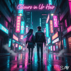 Colours in ur hair 