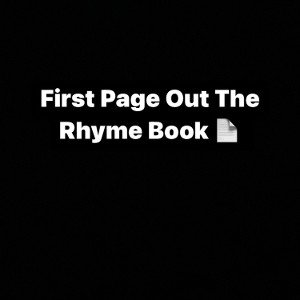 First Page Out The Rhyme Book