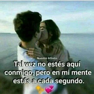 NO TE SACO DE MI MENTE 💔