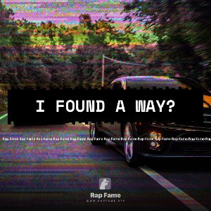 I found a way?