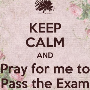 Pray for me