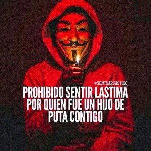 malos keriendo ser buenos.....