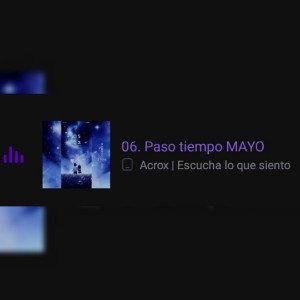 06. Paso tiempo...