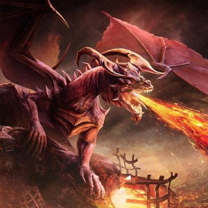spit fire like dragons 