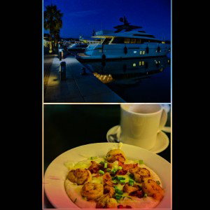 Prawns & Grits