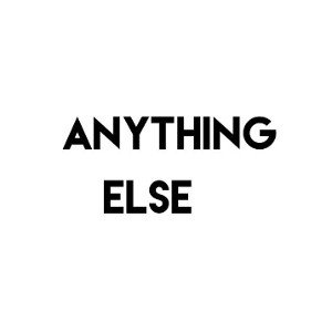 ANYTHING ELSE 