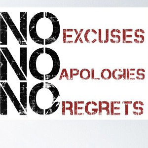 NO APOLOGY